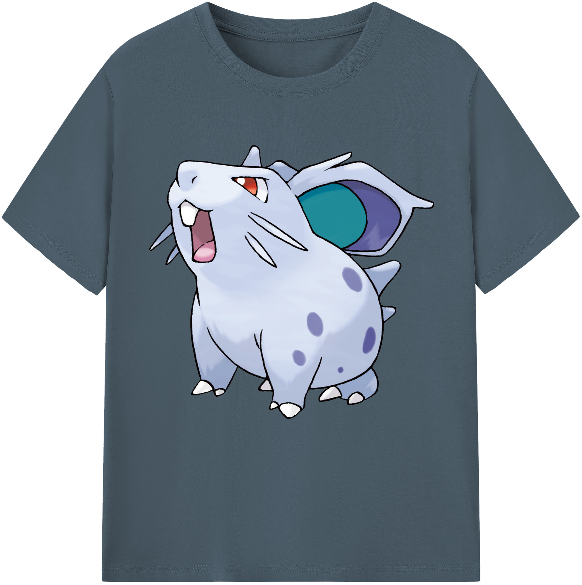 （画像用） ポケットモンスター Pokémon 綿100％半袖Tシャツ（フロントプリント）